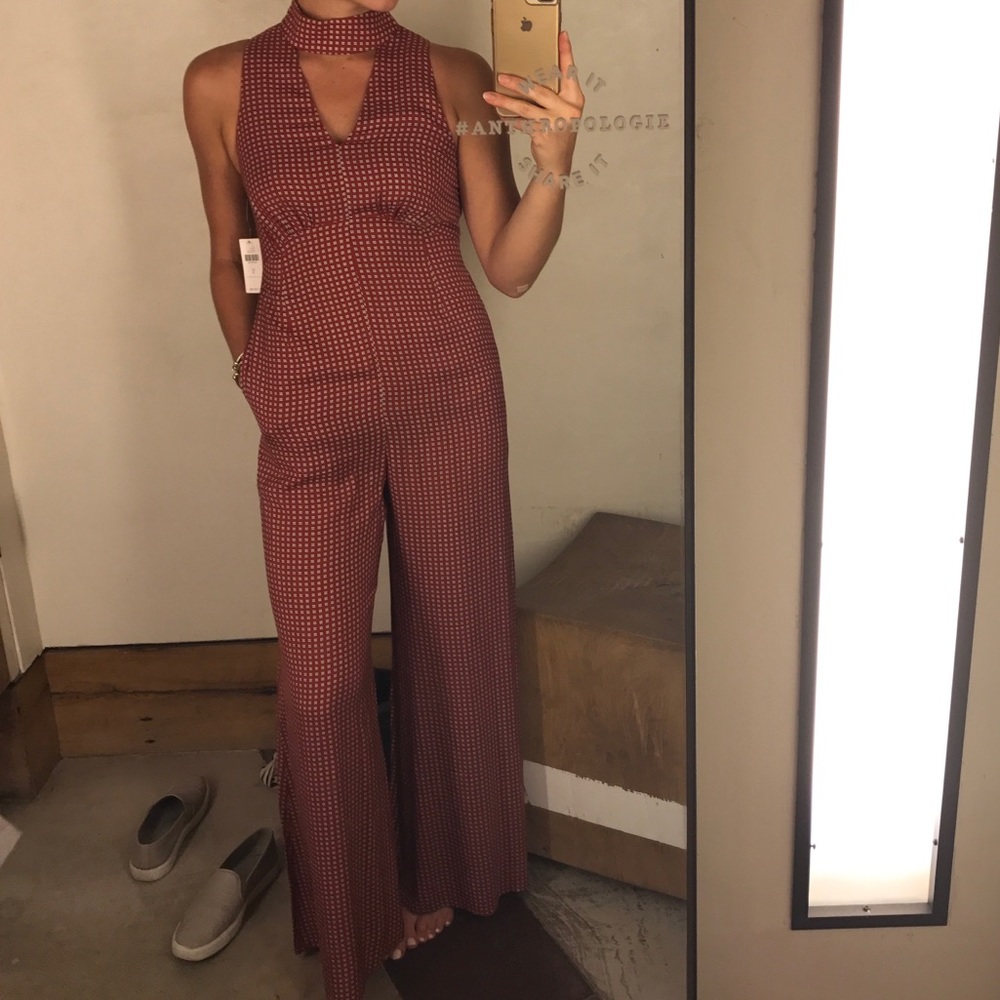 Anthropologie jumpsuit